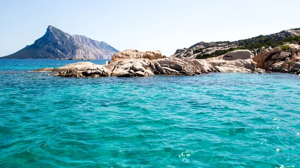 Isla de Tavolara en Cerdeña, Italia — Foto de Stock