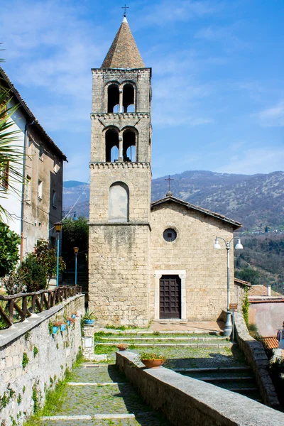 Antik kilise Subiaco, İtalya — Stok fotoğraf