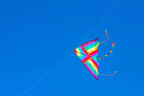 Kite in the blue sky — Stock Photo, Image