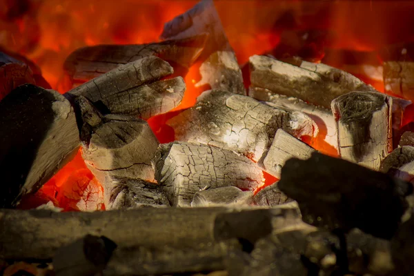 Holz verbrennen — Stockfoto