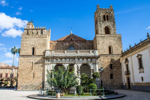 Monreale Cathedral, nära Palermo, Italien — Stockfoto