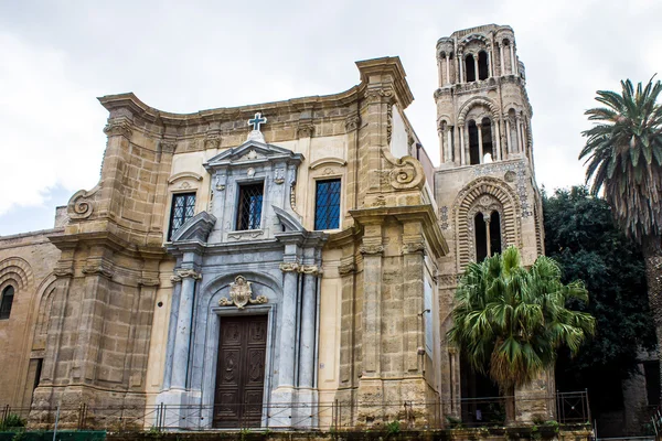 Martorana 教堂，在意大利巴勒莫 — 图库照片