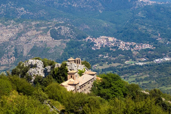 Het heiligdom van Mentorella, Italië — Stockfoto