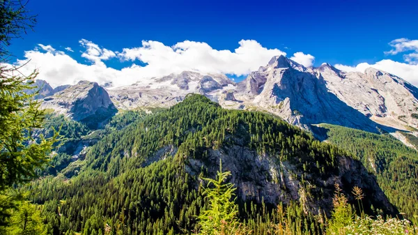 View of the massif of the Marmolada, Italy — Stock Photo, Image