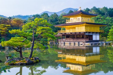 kinkaku-ji, Golden Pavilion Kyoto, Japonya
