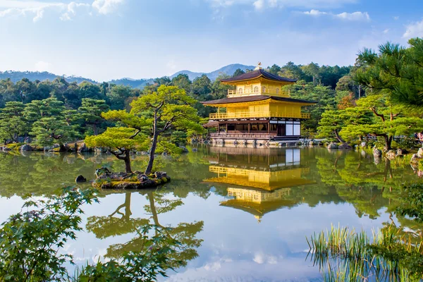 Kinkaku-ji, The Golden Pavilion w Kyoto, Japonia — Zdjęcie stockowe