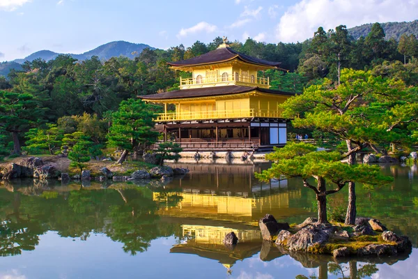Kinkaku-ji, The Golden Pavilion w Kyoto, Japonia — Zdjęcie stockowe