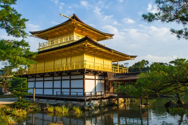 Kinkaku-ji, The Golden Pavilion w Kyoto, Japonia — Zdjęcie stockowe