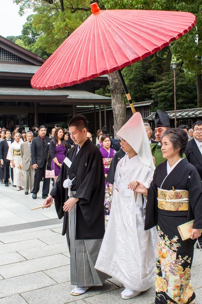 Célébration d'un shinto typique — Photo