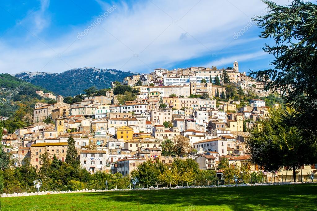 Cori, a town near Latina, Italy — Stock Photo © marcociannarel #92586648