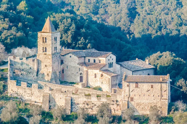 Abdij van San Cassiano, Narni, Italië — Stockfoto