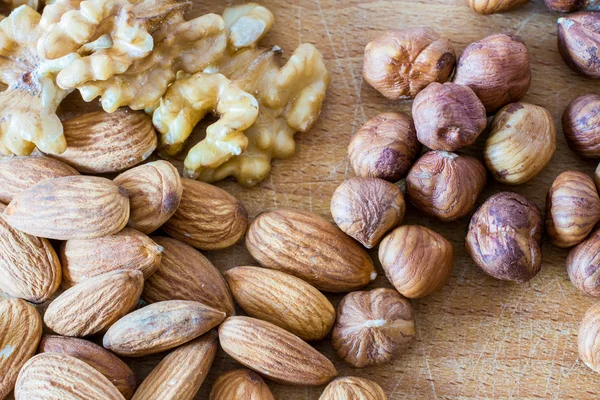 Några blandade nötter — Stockfoto