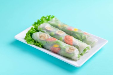 Taze sebzeli börek, Asya Sağlıklı vejetaryen yemeği