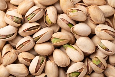Kavrulmuş Pistachio fıstığı dokusu arka planı
