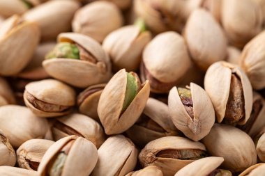 Kavrulmuş Pistachio fıstığı dokusu arka planı