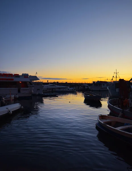 Wonderful Sunrise Small Port Camogli Liguria — Stock Photo, Image