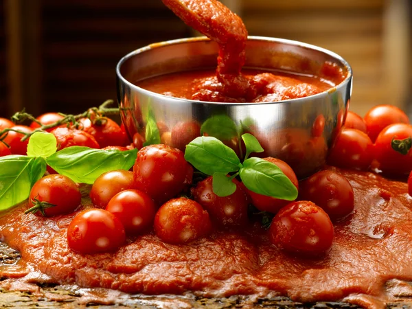 Tomatensaus — Stockfoto