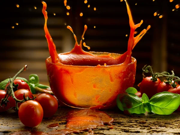 Tomatensoße — Stockfoto