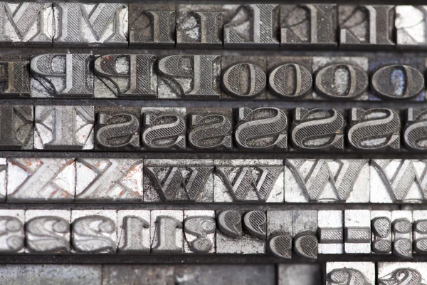 Typografia — Zdjęcie stockowe
