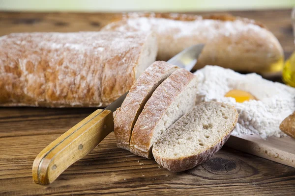 Breads in basket — Stock Photo, Image