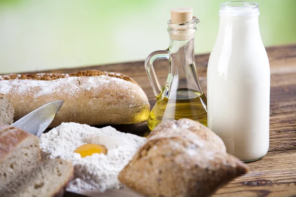 Breads in basket — Stock Photo, Image