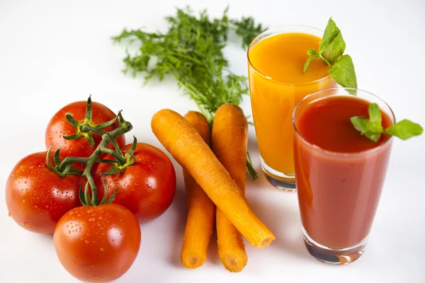 Frukt, grönsaker, frukt-och bärsaft, grönsaksjuicer, hälsosam mat Royaltyfria Stockbilder