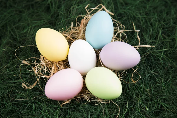 Colored eggs — Stock Photo, Image