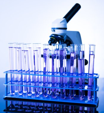 Laboratuvar cam, bilim kavramı kimya