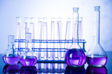 Laboratuvar cam, bilim kavramı kimya