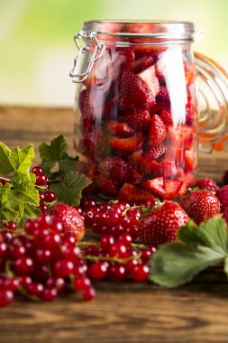 Orman meyve reçel kavanoz reçel, kavanoz reçeli, reçel, meyve, meyve