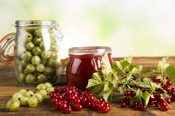 Forest fruit jam Jars of jam, fruit Jars of preserves, jams, fruit