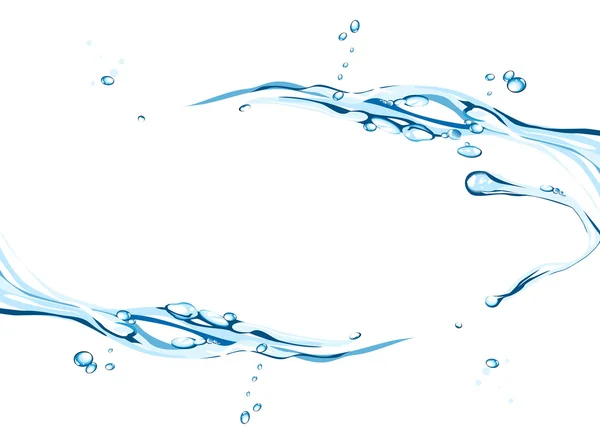 Water splash — Stock Vector