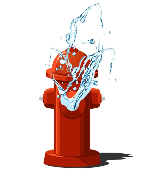 Feuerwehrhydrant — Stockvektor