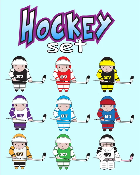 Hokey karakter kümesi