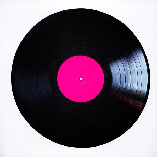 Purpe Vinyl musik — Stockfoto