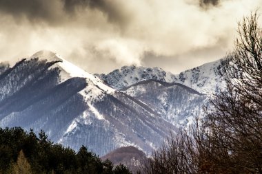 Sis, bulutlar, kar ve bulutlar