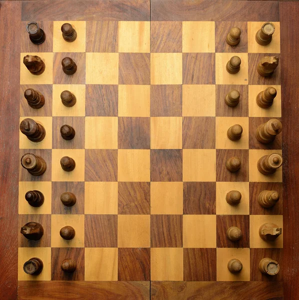 ahşap satranç tahtası