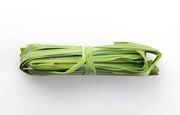 Свіжий зелений лимон трава знімок в студії на білому тлі — стокове фото