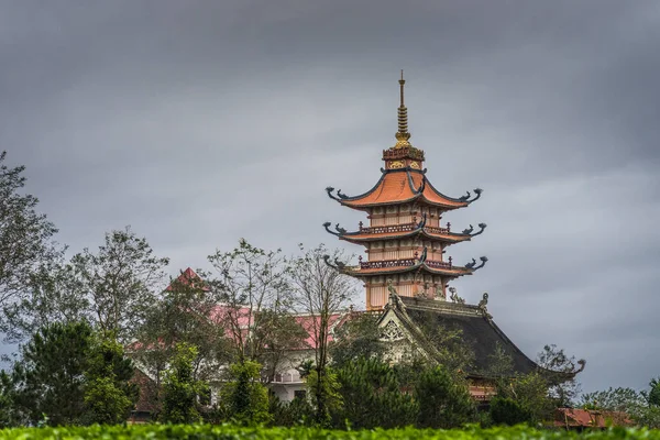 Buu Minh Pagoda Gia Lai Vietnam Manzarası Vietnam Daki Pagoda — Stok fotoğraf