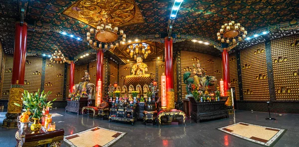 Chi Minh Vietnã Dezembro 2020 Interior Templo Buda Pagode Chua — Fotografia de Stock