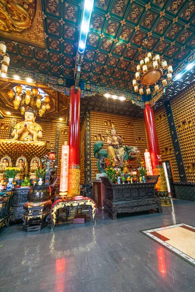 Хошимин Вьетнам Dec 2020 Interior Thousand Buddha Felle Chua Van — стоковое фото