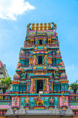 Mariamman Hindu tapınağı veya Ho Chi Minh şehrinde 
