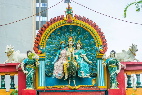 Subramaniam Swamy Świątyni Lub Hinduskiej Świątyni Sajgonie Miasto Chi Minh — Zdjęcie stockowe