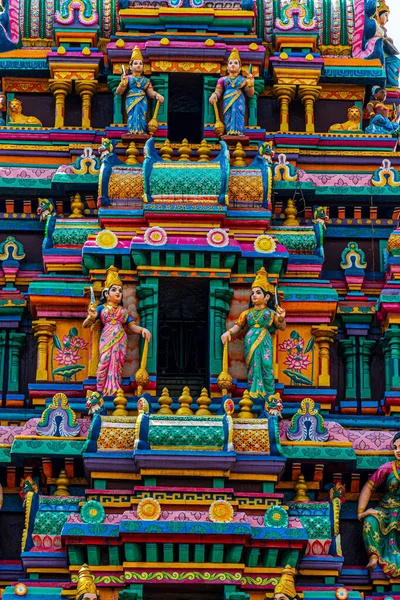 Mariamman Hindu Temple Chua Mariamman Chi Minh City Vietnam Detail — Stock Photo, Image