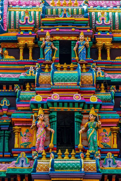 Mariamman Hindu Tempel Eller Chua Mariamman Chi Minh Stad Vietnam — Stockfoto