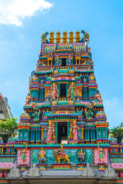 Mariamman Hindu Temple Chua Mariamman Chi Minh City Vietnam Detail — Stock Photo, Image