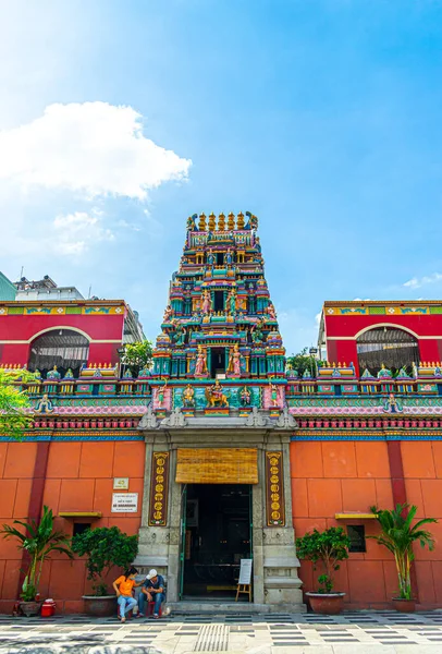 Chi Minh City Vietnam Dec 2020 Mariamman Hindu Temple Chua — Stock Photo, Image
