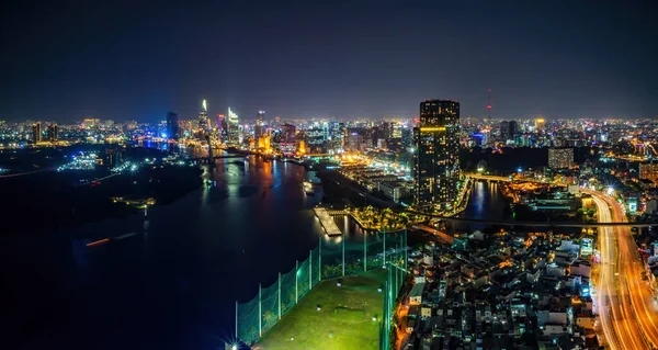 Місто Мін Єтнам Квітня 2021 Повітряний Вид Міста Мін Єтнам — стокове фото