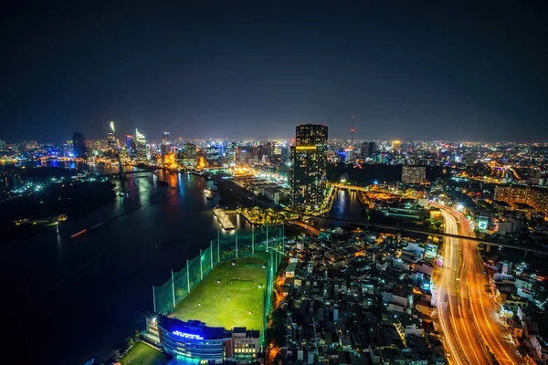 Chi Minh City Vietnam April 2021 Aerial View Chi Minh — Stock Photo, Image