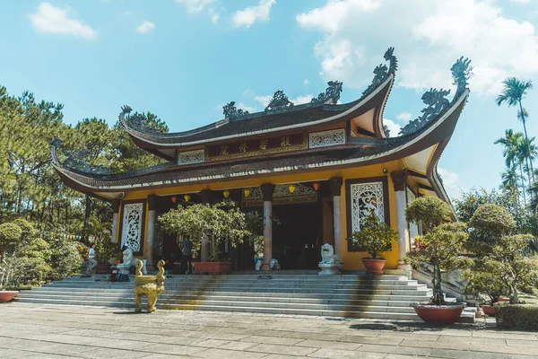 Beautiful View Bat Nha Pagoda Bao Loc City Lam Dong — Stock Photo, Image